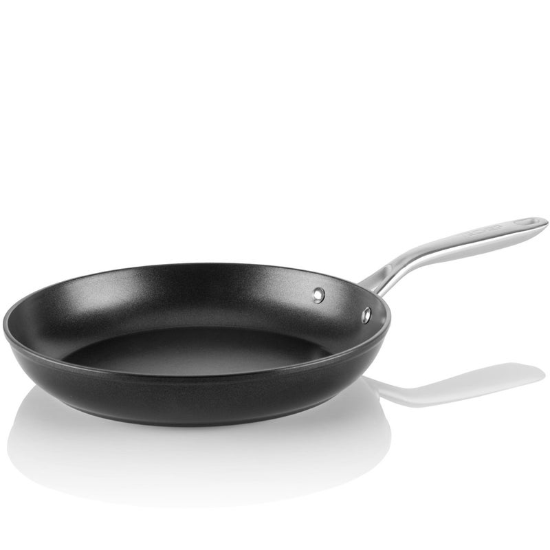 TECHEF - Onyx Collection 12-Inch Nonstick Frying Pan Skillet, PFOA-Free, Dishwasher Oven Safe, Stainless Steel Handle, Induction-Ready, Made in Korea (12-inch) - Image 1